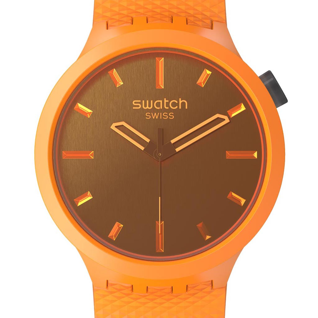 Swatch Big Bold Biosourced Crushing Orange SB05O102