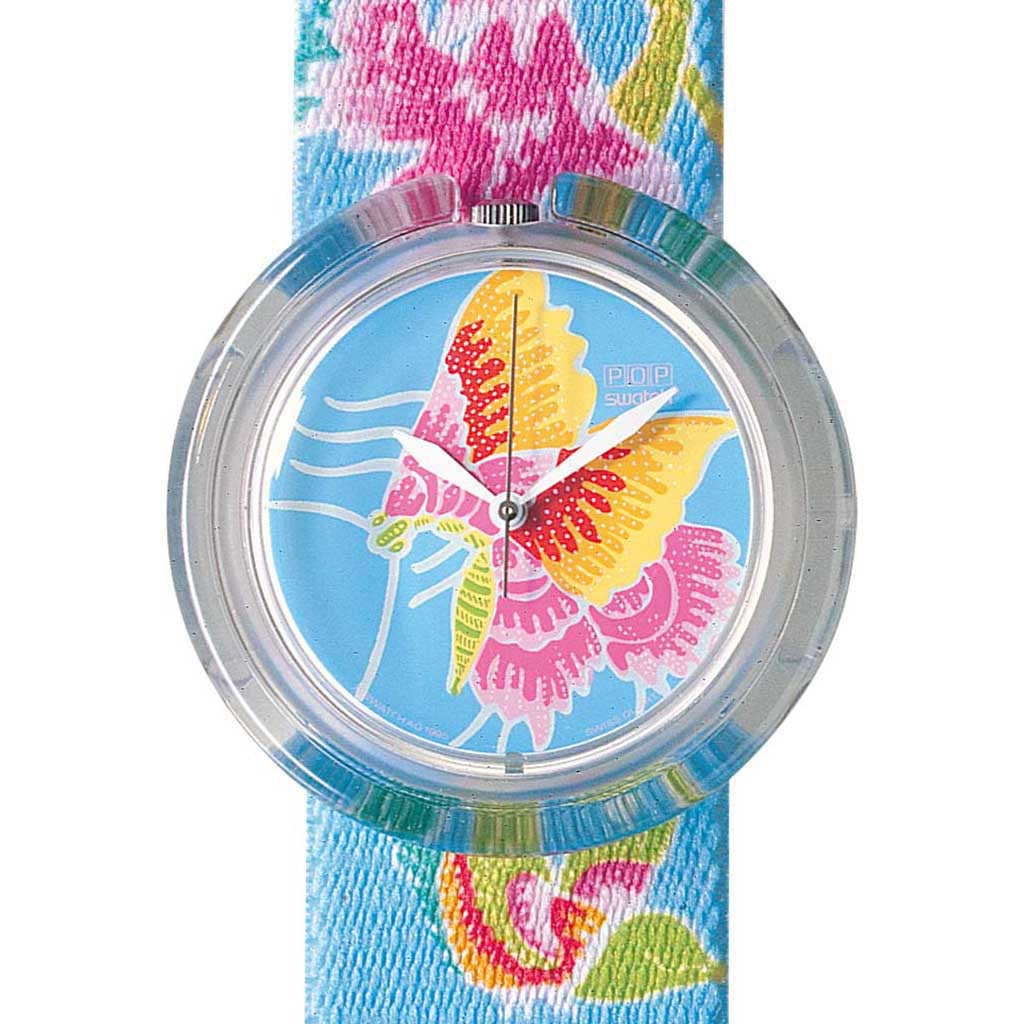 Midi Pop Swatch FLEURS D'ETE PMK112