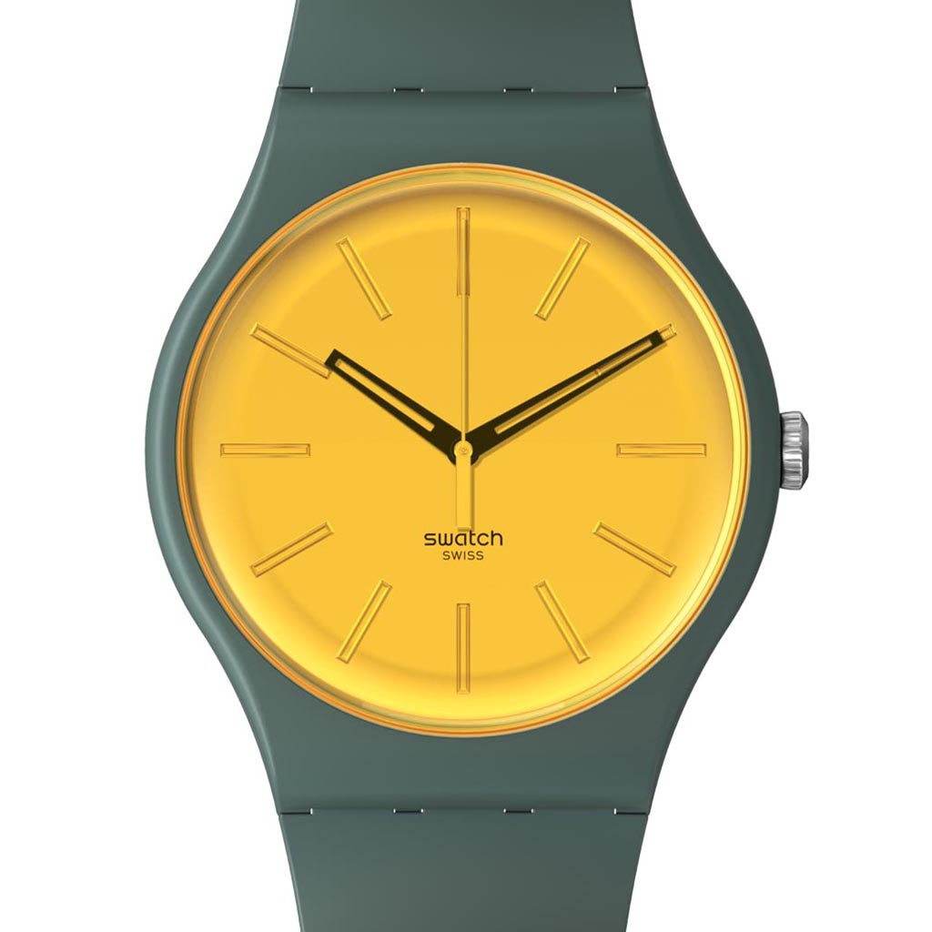 Swatch New Gent Biosourced Gold In The Garden SO29G103