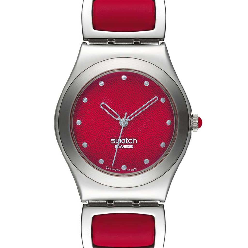 Swatch Irony Medium Red Pillow YLS128G