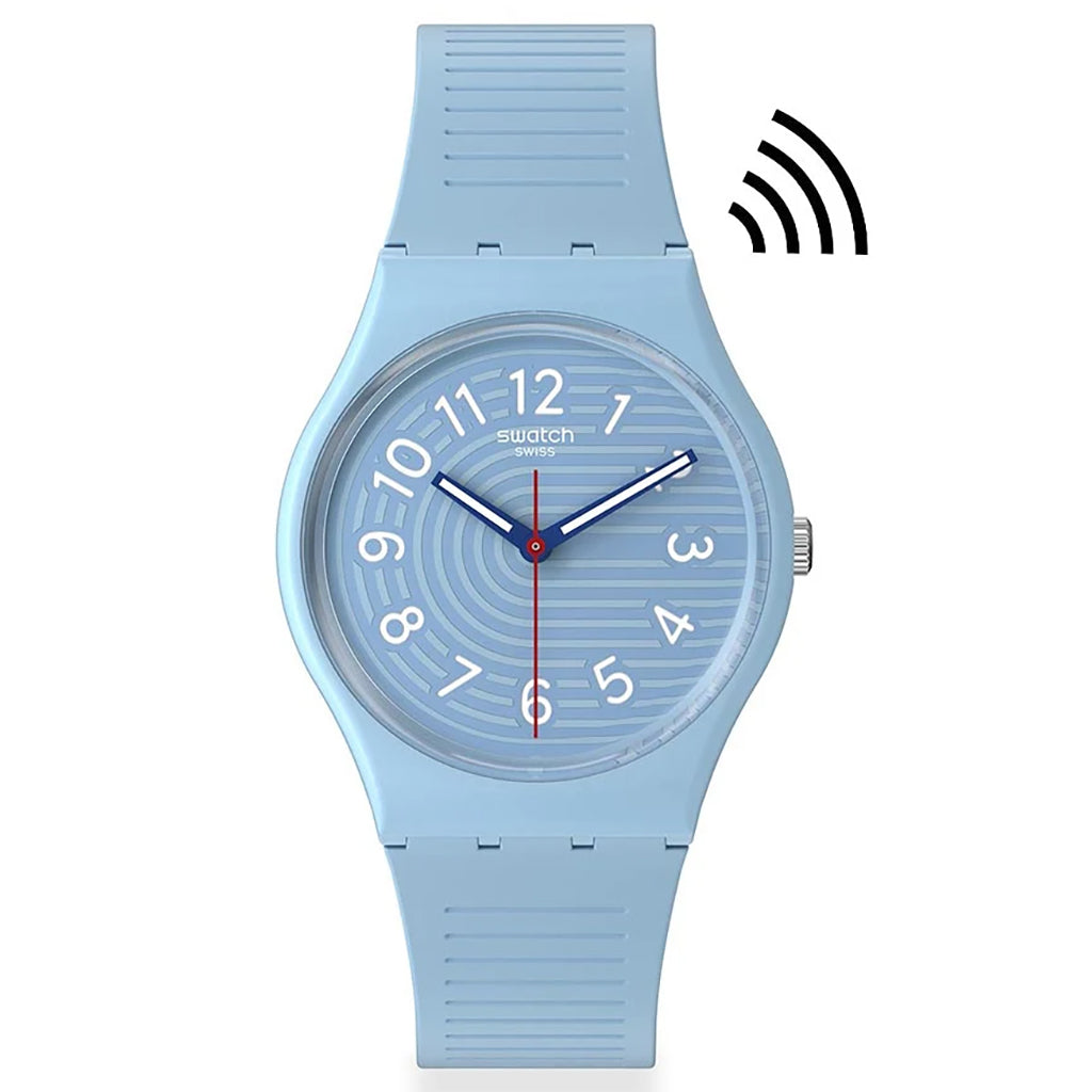 Swatch Gent Biosourced Trendy Lines In The Sky Pay! SO28S104-5300