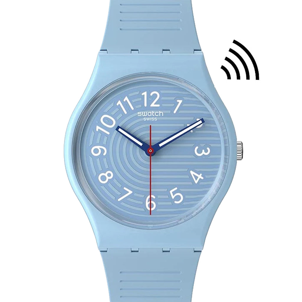 Swatch Gent Biosourced Trendy Lines In The Sky Pay! SO28S104-5300