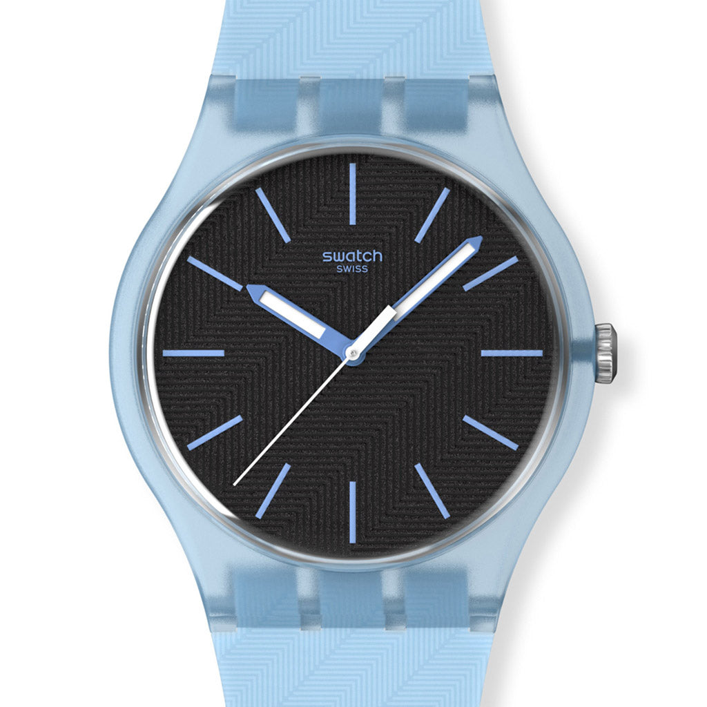Swatch New Gent Blue Moves SO29L101