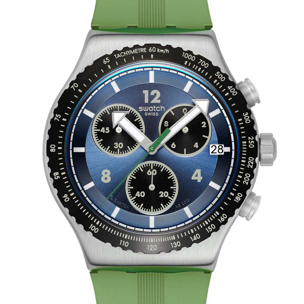 Swatch Irony New Chrono Dusk Thru the Leaves YVS531