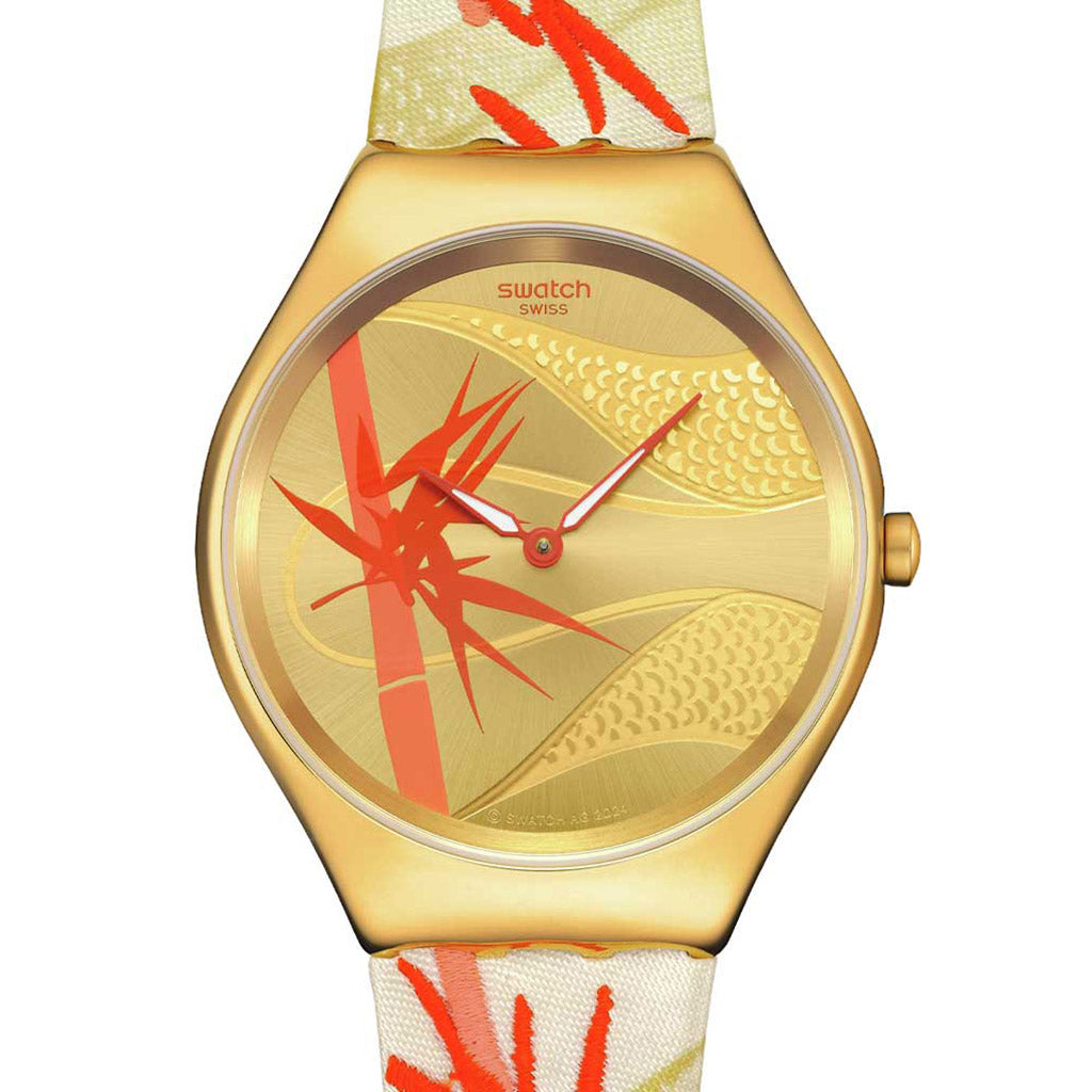 Swatch GOLDEN RED BAMBOO - Chinese New Year 2025 SYXZ105