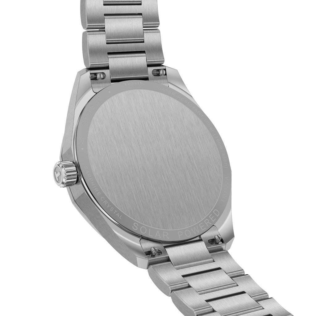 Tissot PRC 100 Solar 39MM Silver Metal Silver