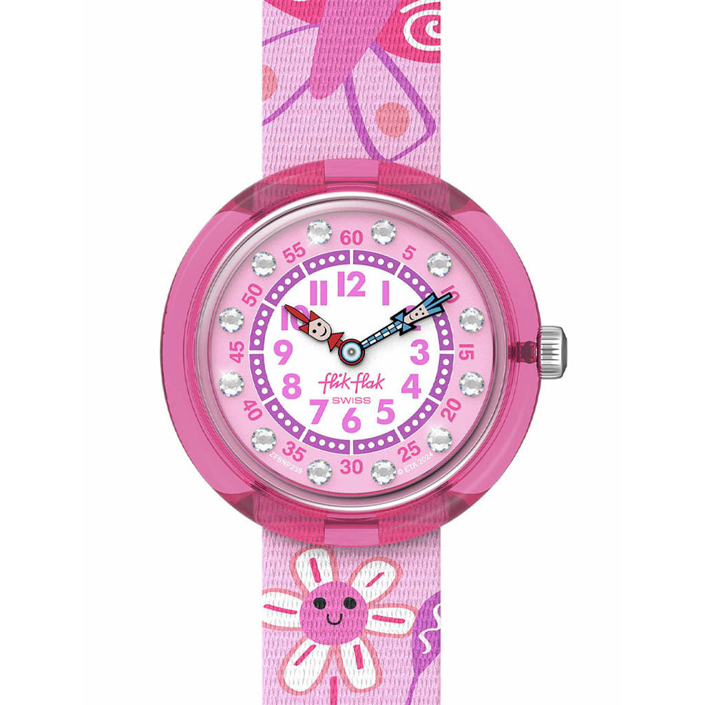 Flik Flak Kinderuhr HAPPY MEADOW ZFBNP239