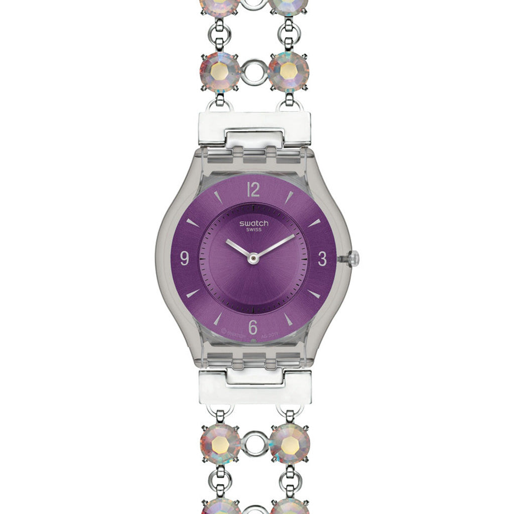 Swatch Skin METAL KNIT PURPLE SFM121A/B