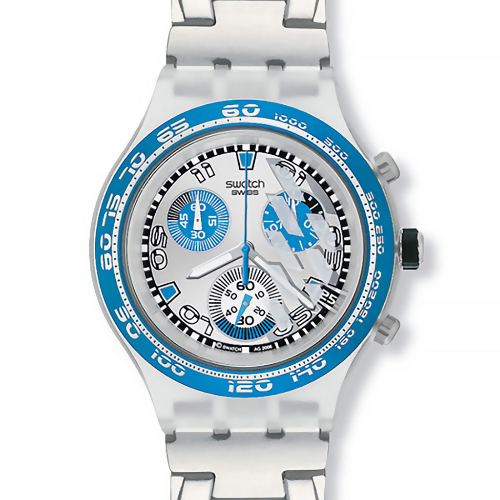 Swatch Irony Diaphane Chrono Azulato SVCK4033AG