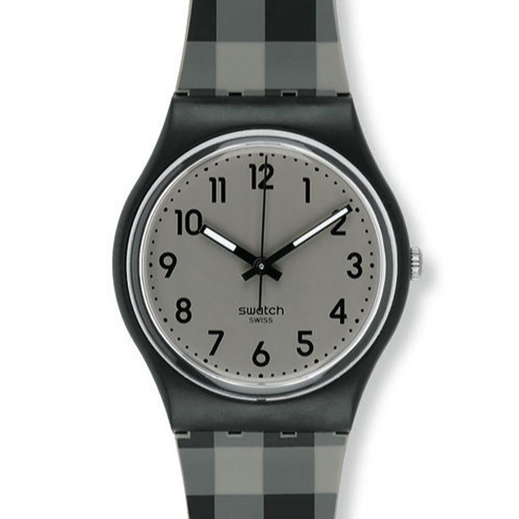 Swatch Gent BLACK & GREY CHECKED GB271