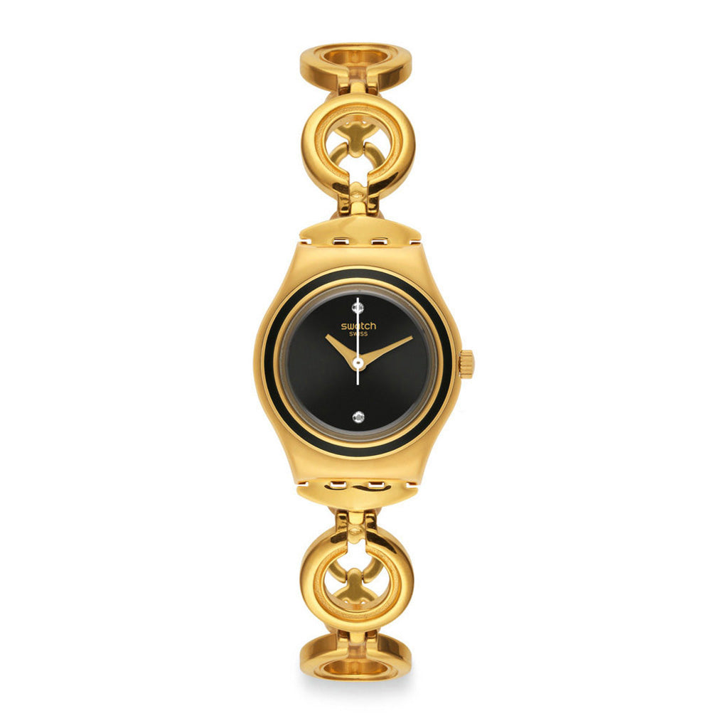 Swatch Irony Lady Black Hat YSG130G