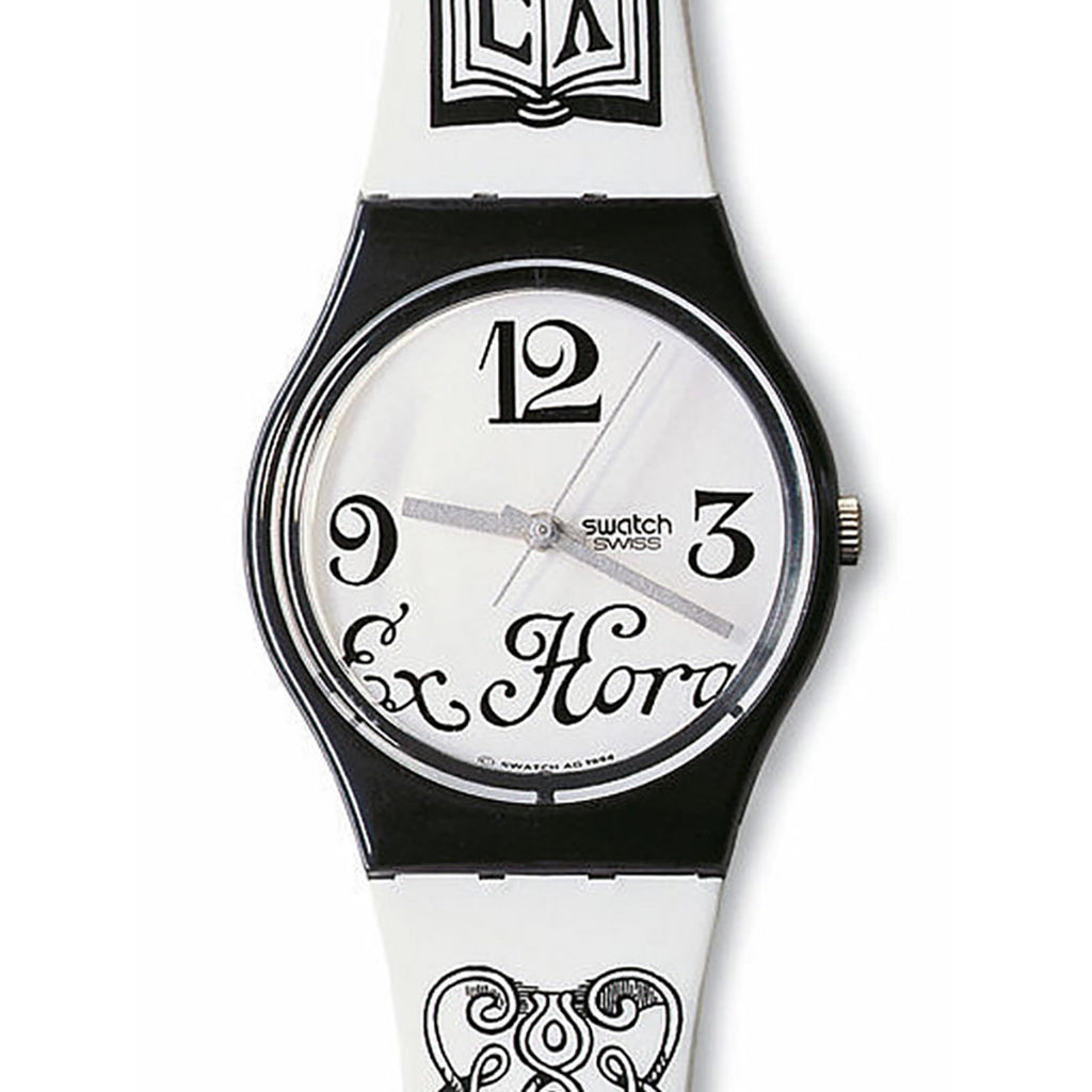 Swatch Gent BLACK LETTER GB163