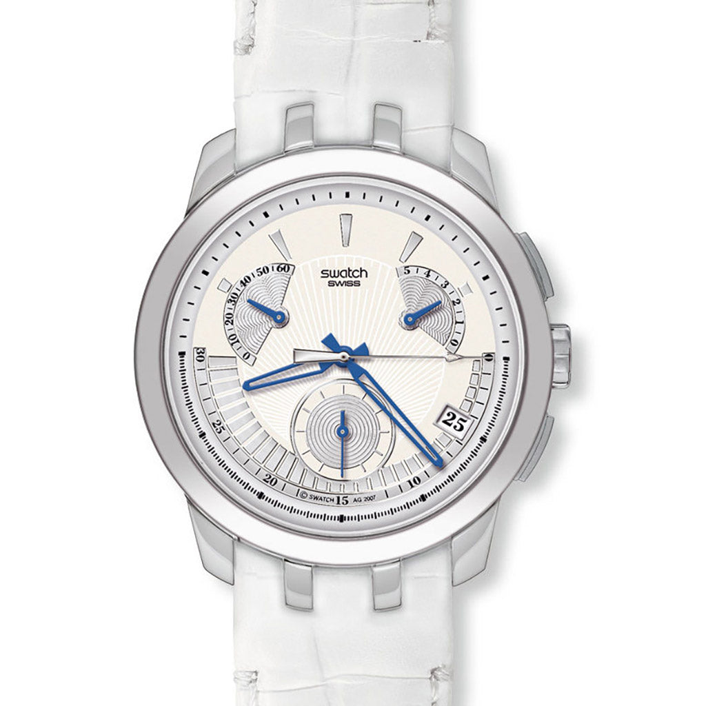 Swatch Irony Retrograde Chrono Blue Signs Variante YRS402C