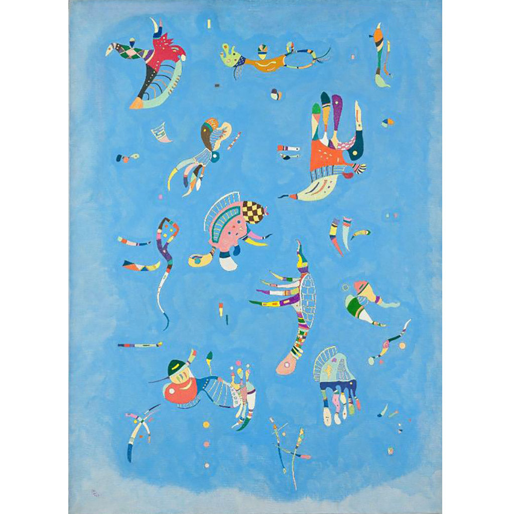 BLUE SKY, BY VASSILY KANDINSKY