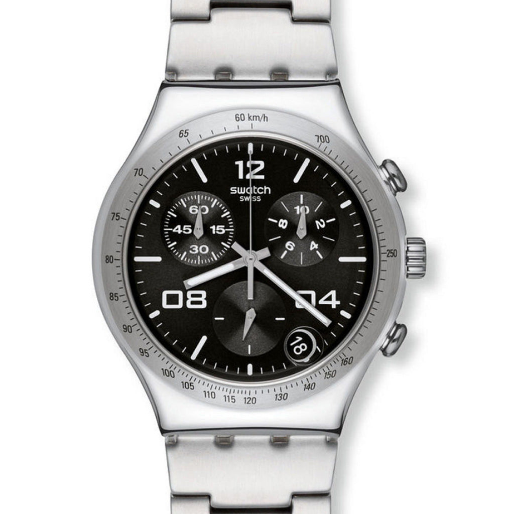 Swatch Irony Chrono BLUSTERY BLACK YCS564G