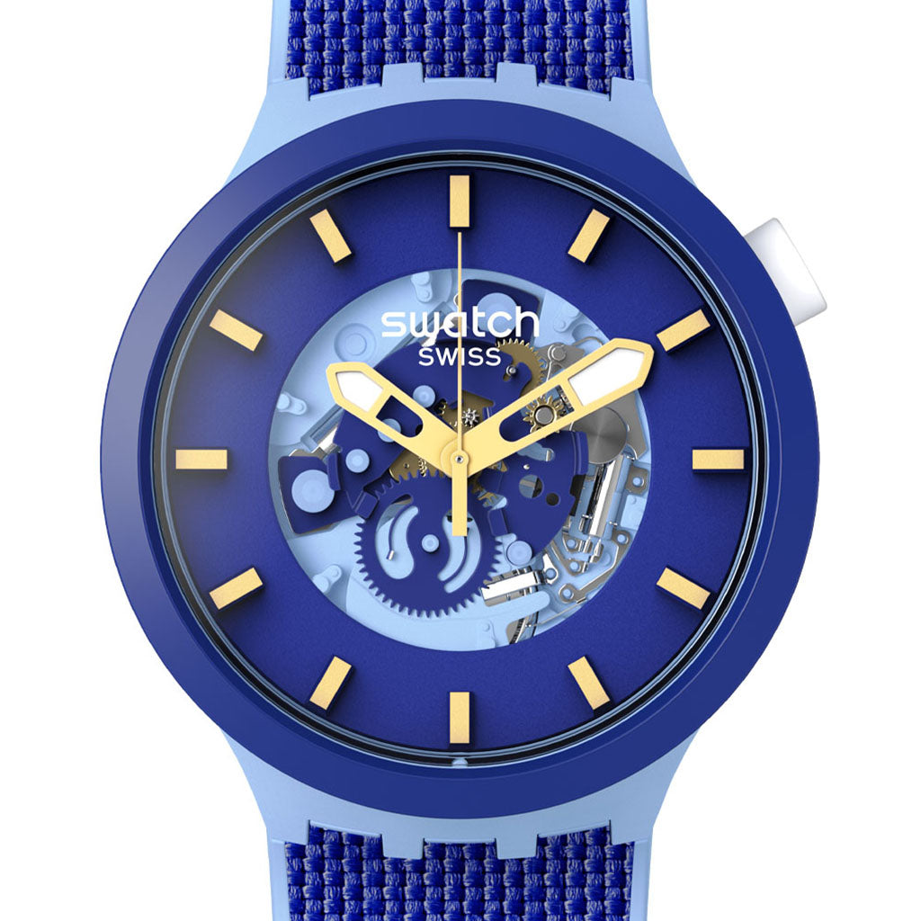 Swatch Big Bold Bouncing Blue SB05N105