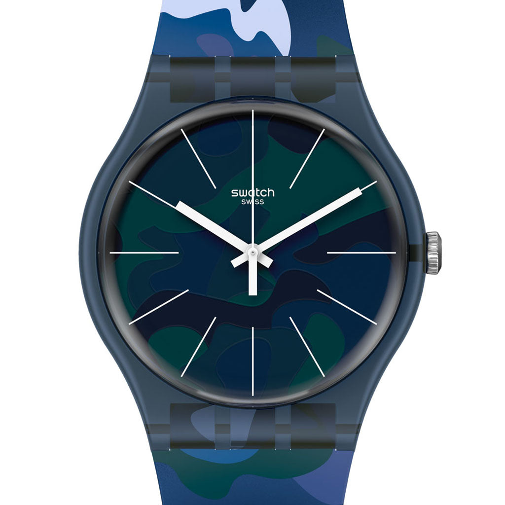 Swatch New Gent Camouclouds SUON140