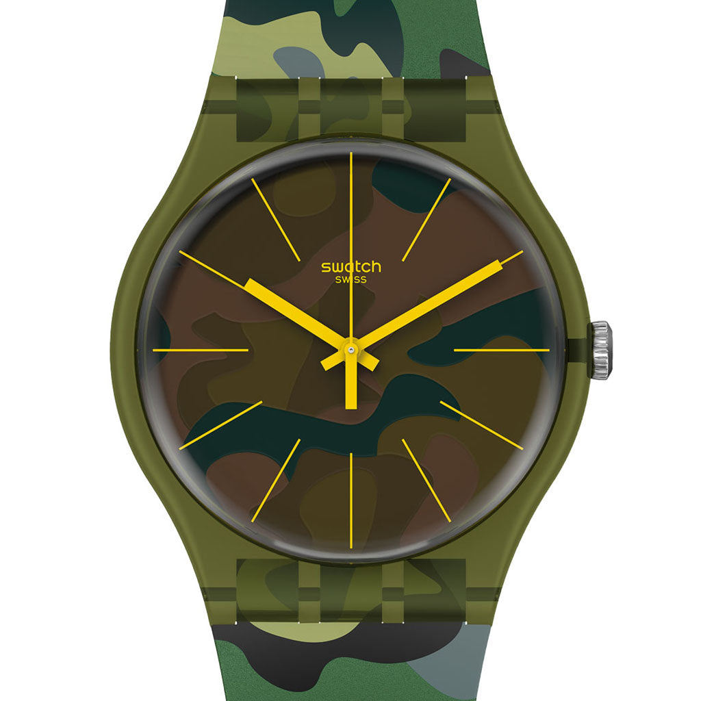 Swatch New Gent Camouforest SUOG114