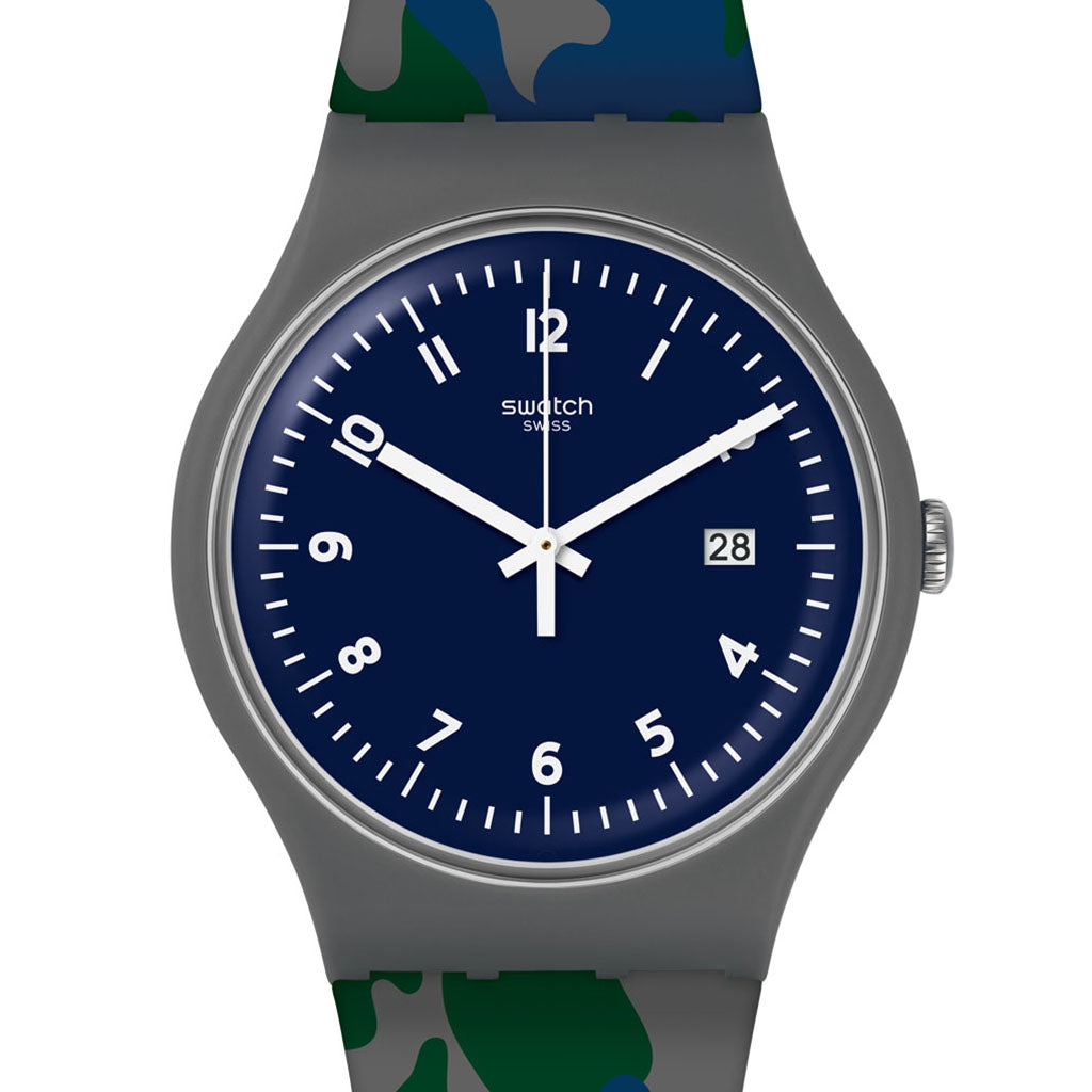Swatch Original New Gent Camougreen SUOM400
