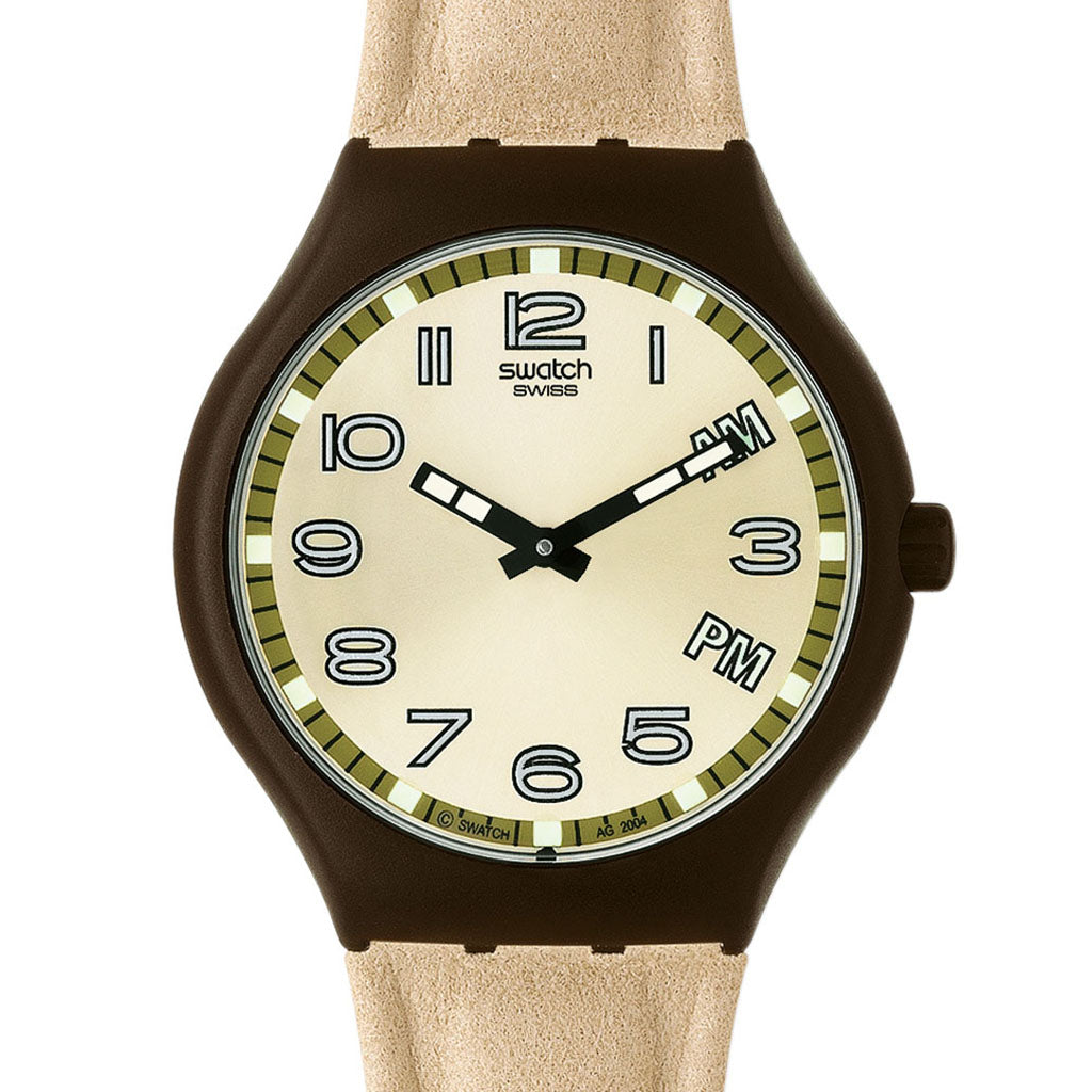 Swatch Touch Bi-Timer Casual Beige STBM100