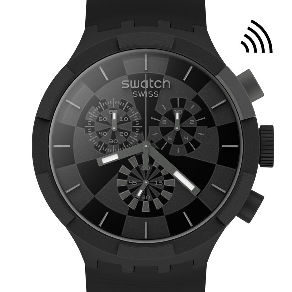Swatch Big Bold Chrono Checkpoint Black Pay! SB02B103-5300