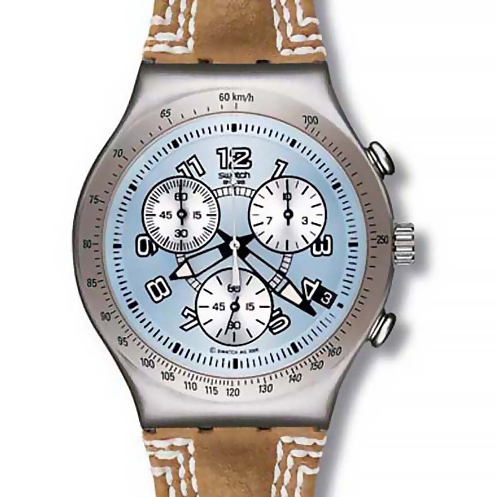 Swatch Irony Chrono Chemical Blue YCS471