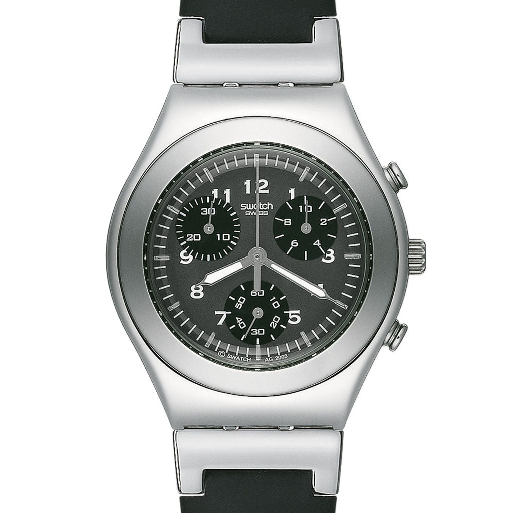 Swatch irony Midi Chrono Chouette Noire YMS109G