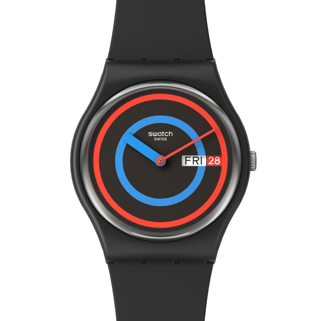 Swatch Originals Gent Circling Black SO28B706