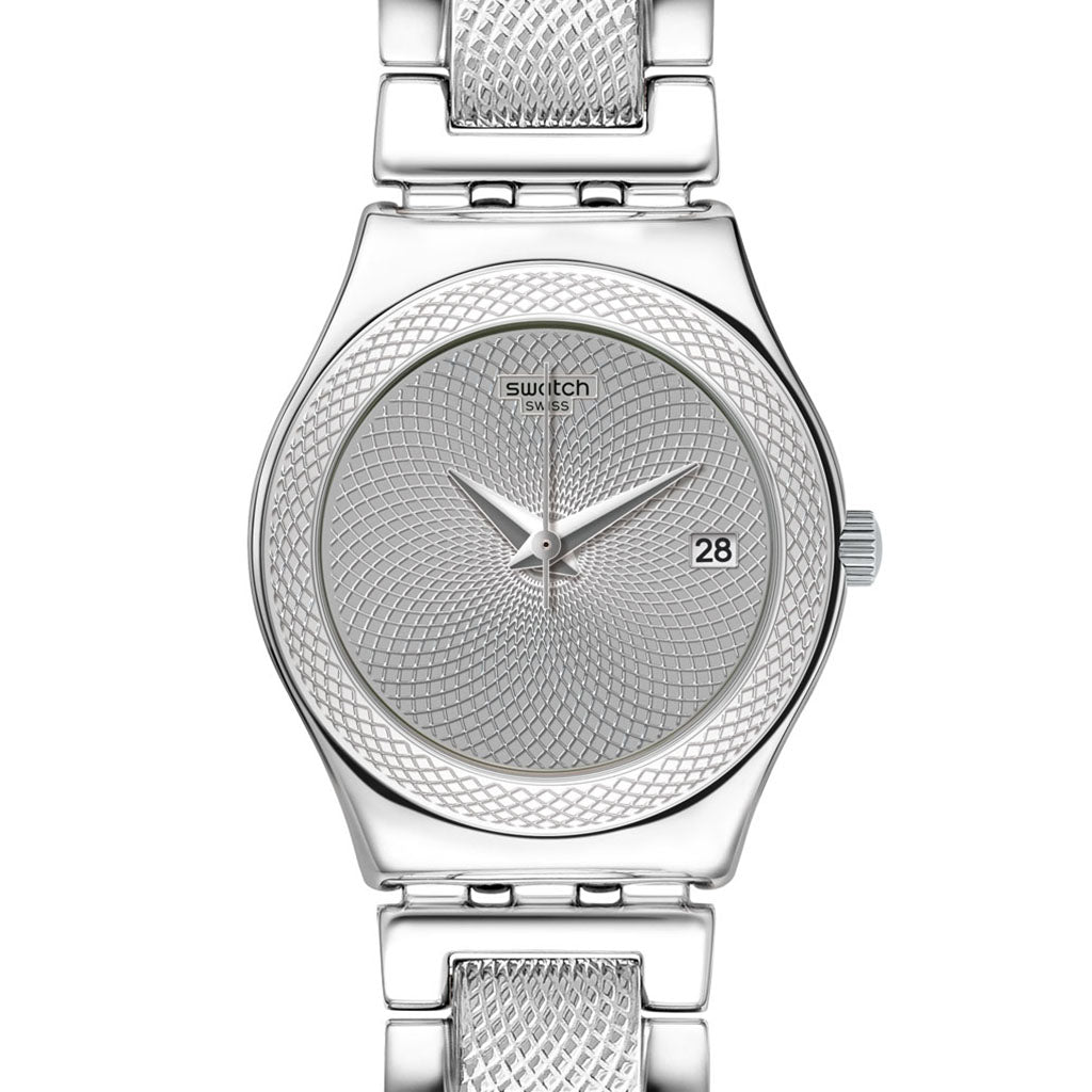Swatch Irony Medium Classy Silver YLS466G