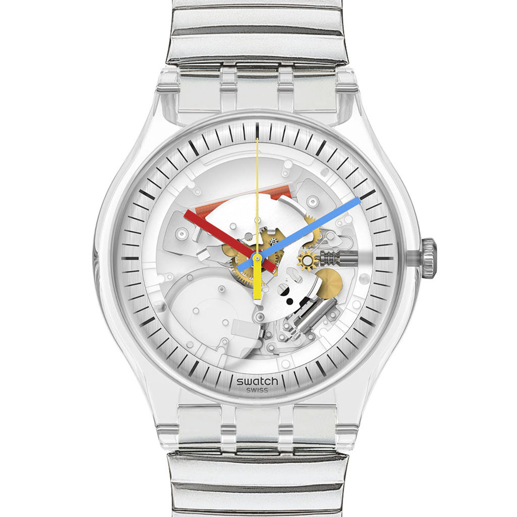 Swatch New Gent Clearly New Gent Flex SO29K100CA/B