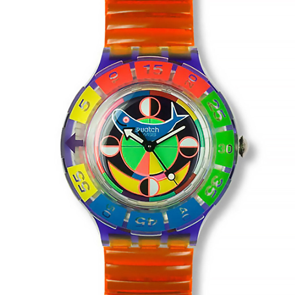 Swatch Scuba 200 Color Wheel Inspyral SDV101CA/B