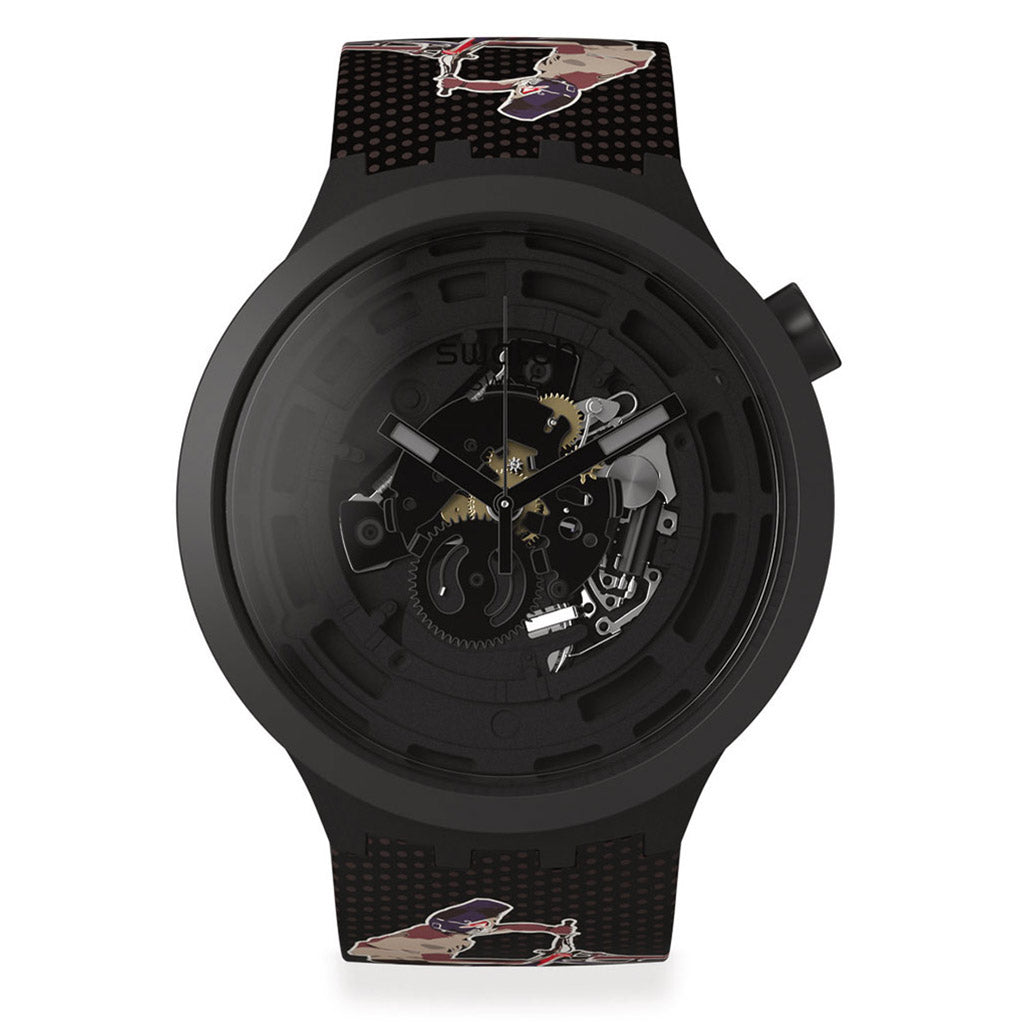 Swatch Big Bold Ceramic Time For Taupe SB03C100 – Watchpapst