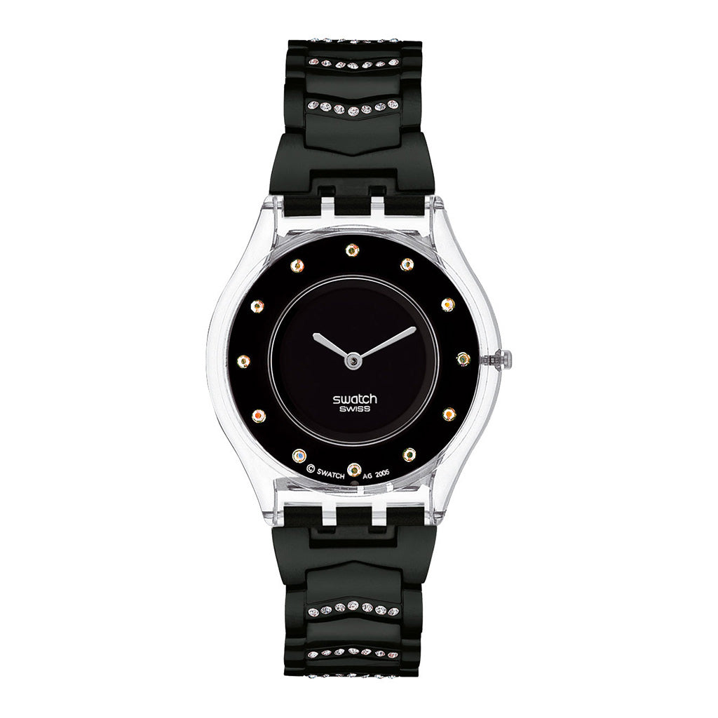 CRISTAL ROW BLACK TOO