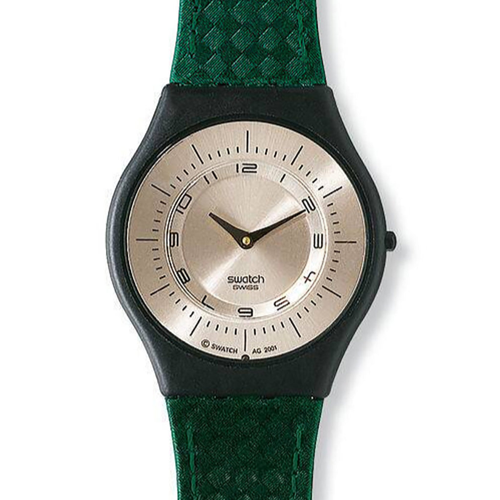 DAMIER SUR PEAU VERT