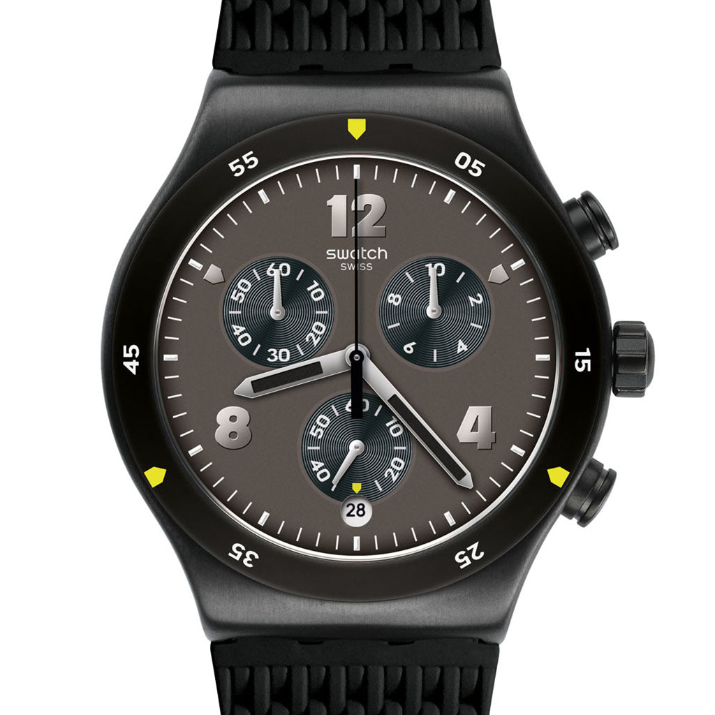 Swatch Irony New Chrono Darkbark YVB406