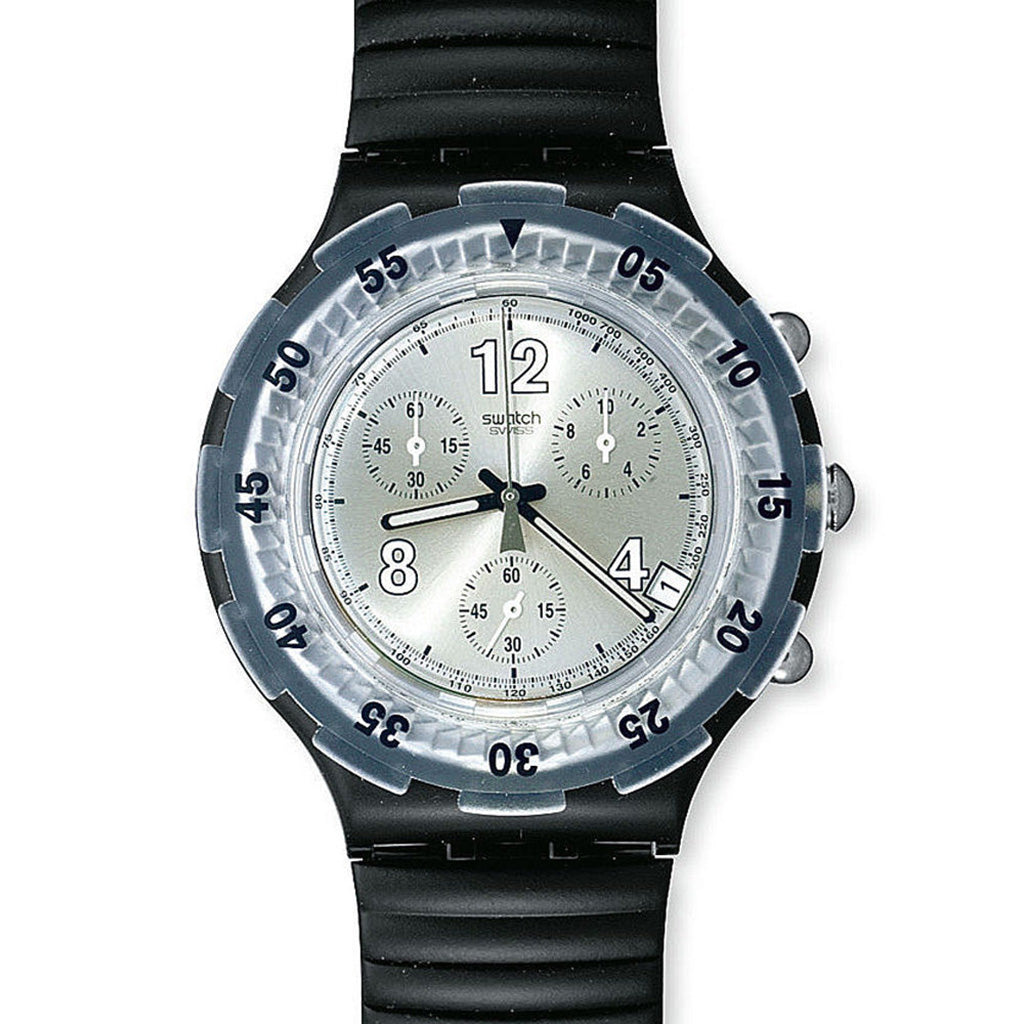 Swatch Aqua Chrono Deep Silver SBB400