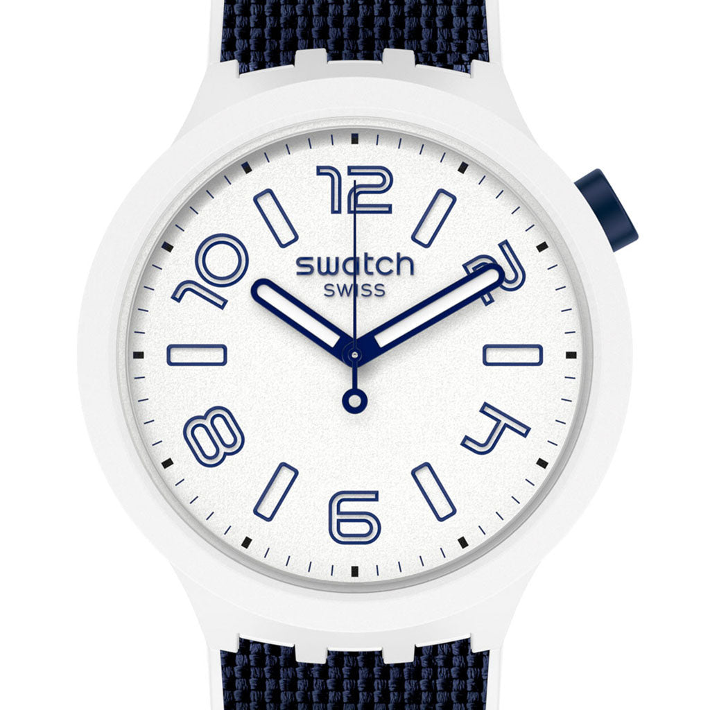 Swatch Big Bold Deep Snow SO27W102