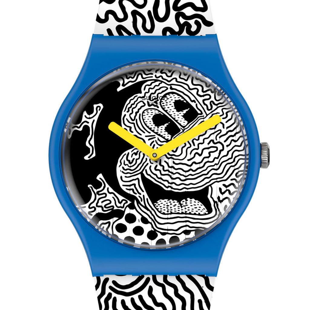 Swatch New Gent Special Electric Mickey SUOZ336