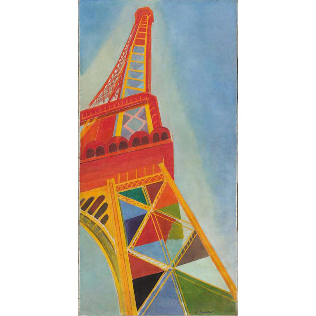 EIFFEL TOWER, BY ROBERT DELAUNAY