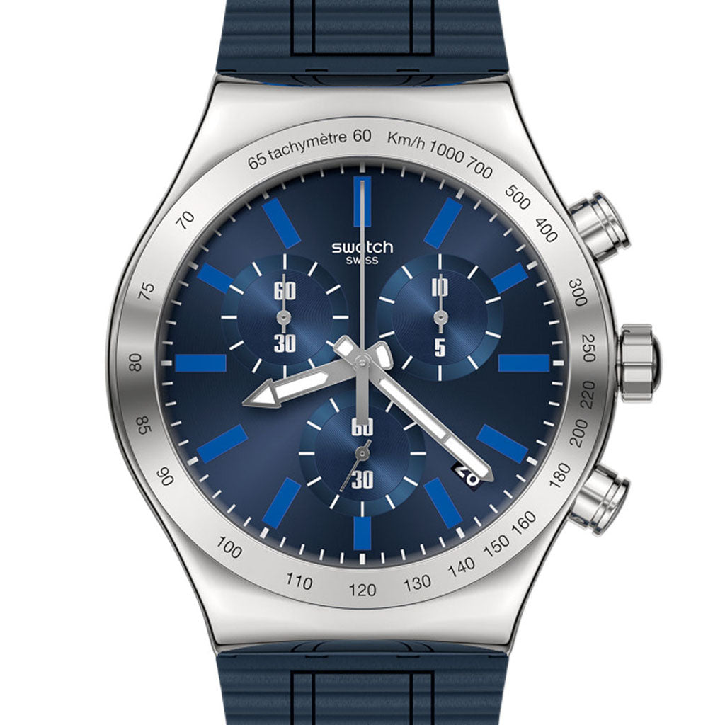 Swatch Irony New Chrono Electric Blue YVS478