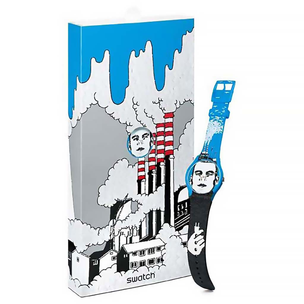 Swatch New Gent Special ELECTRICITY MAN SUOZ102S