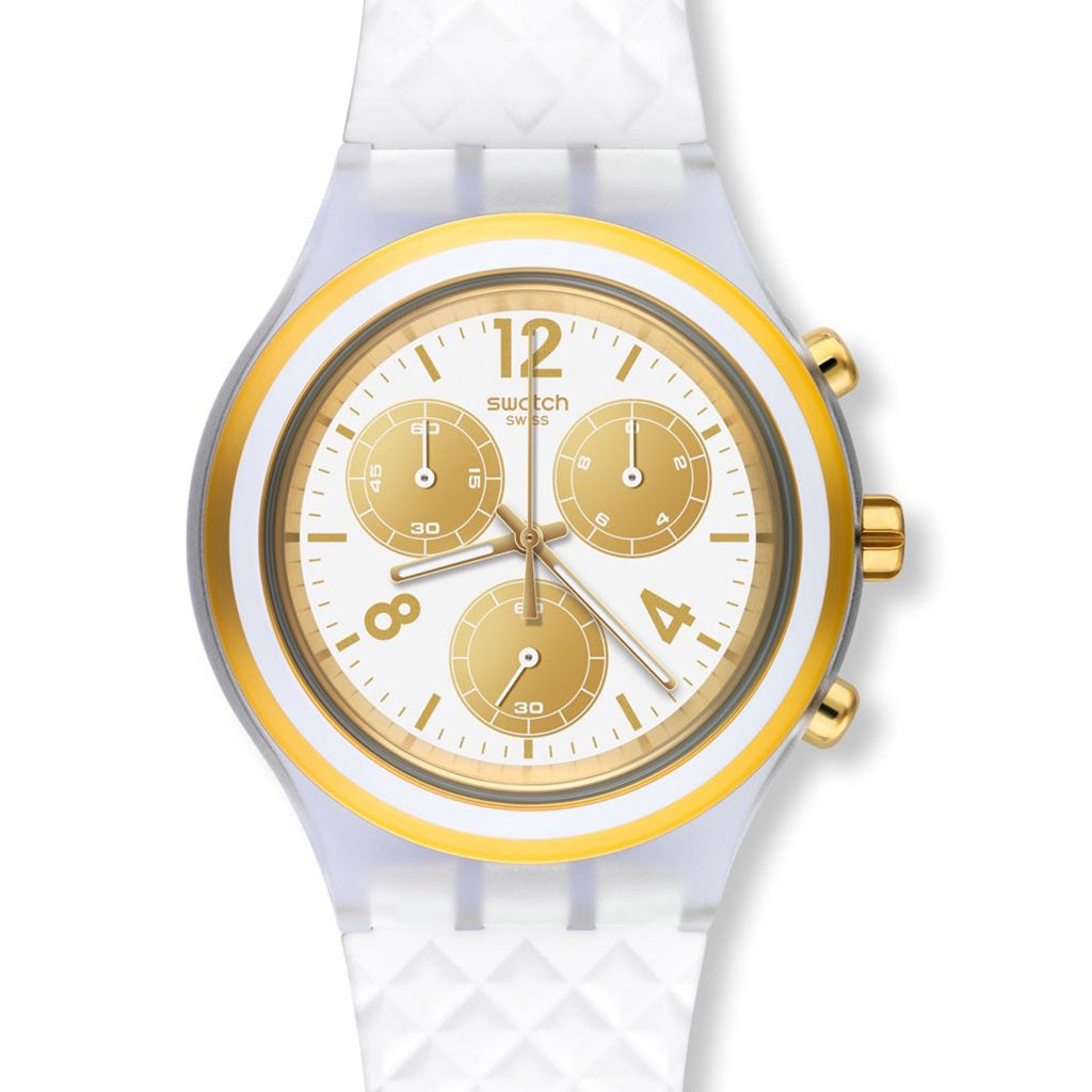 Swatch Irony Diaphane Chrono Elegolden SVCK1008