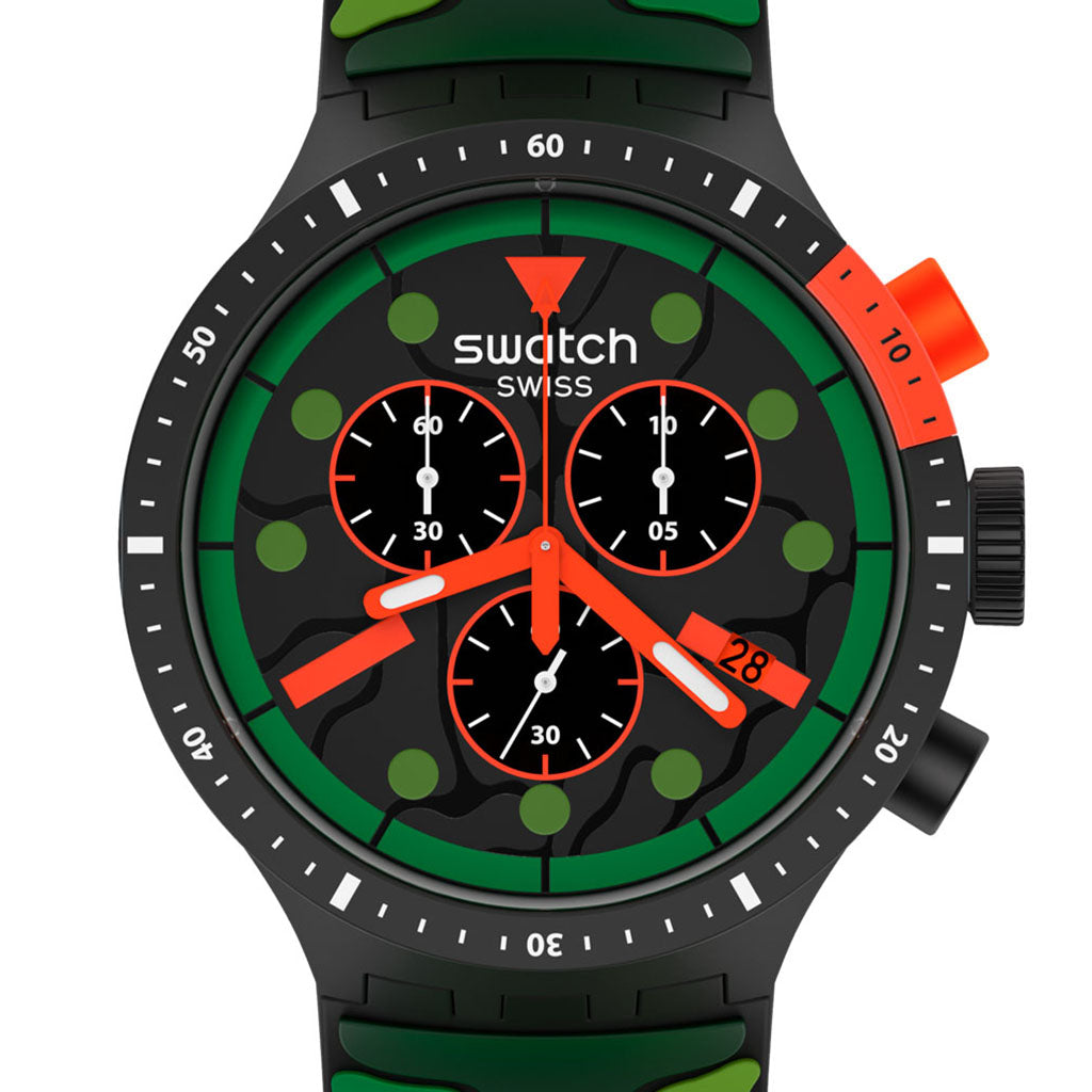 Swatch Big Bold Chrono Escapejungle SB02B409