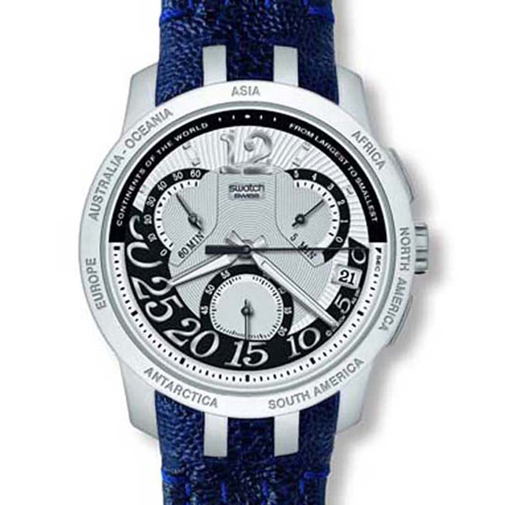Swatch Irony Retrograde Chrono Ethnic Elegance YRS404