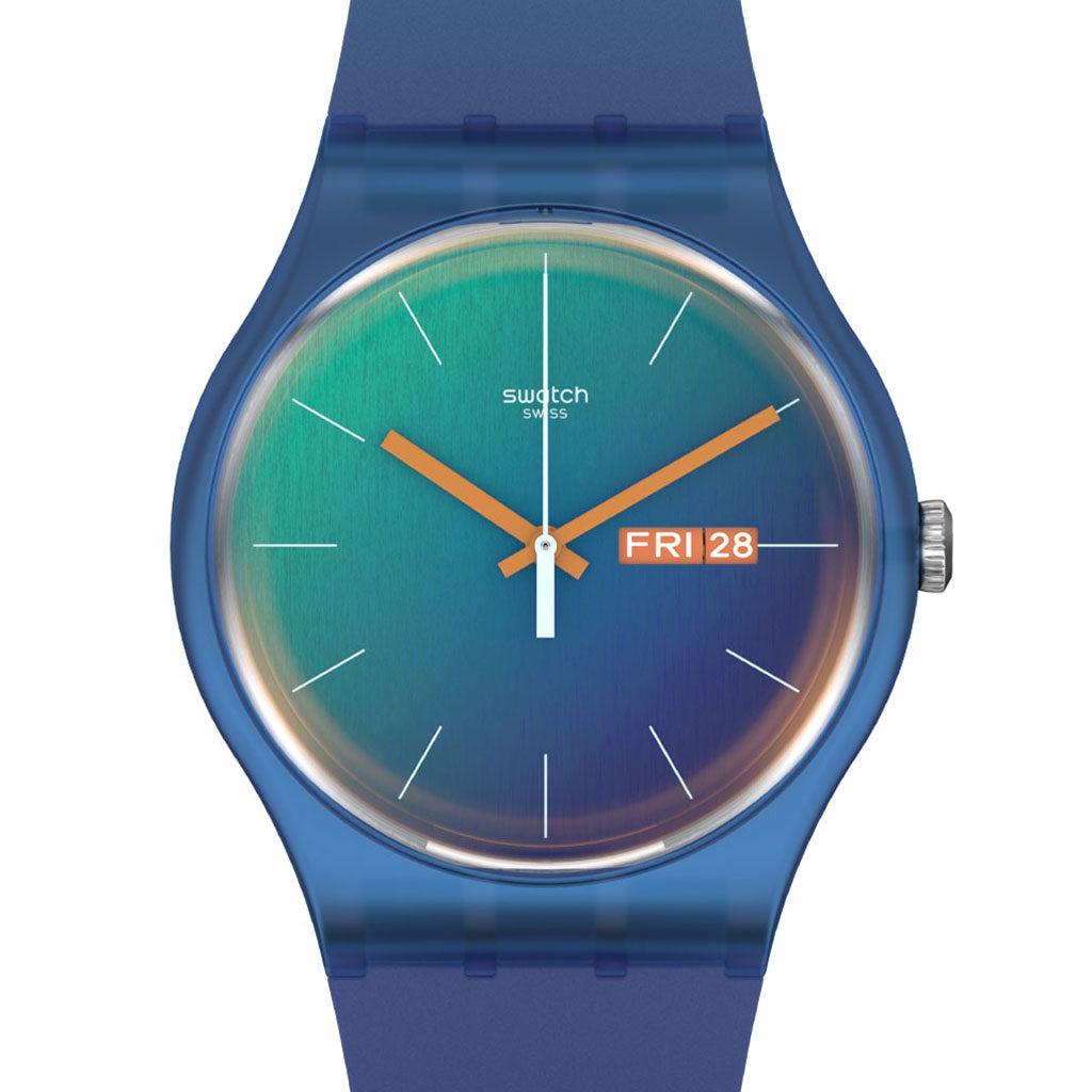 Swatch New Gent Fade To Teal SO29N708