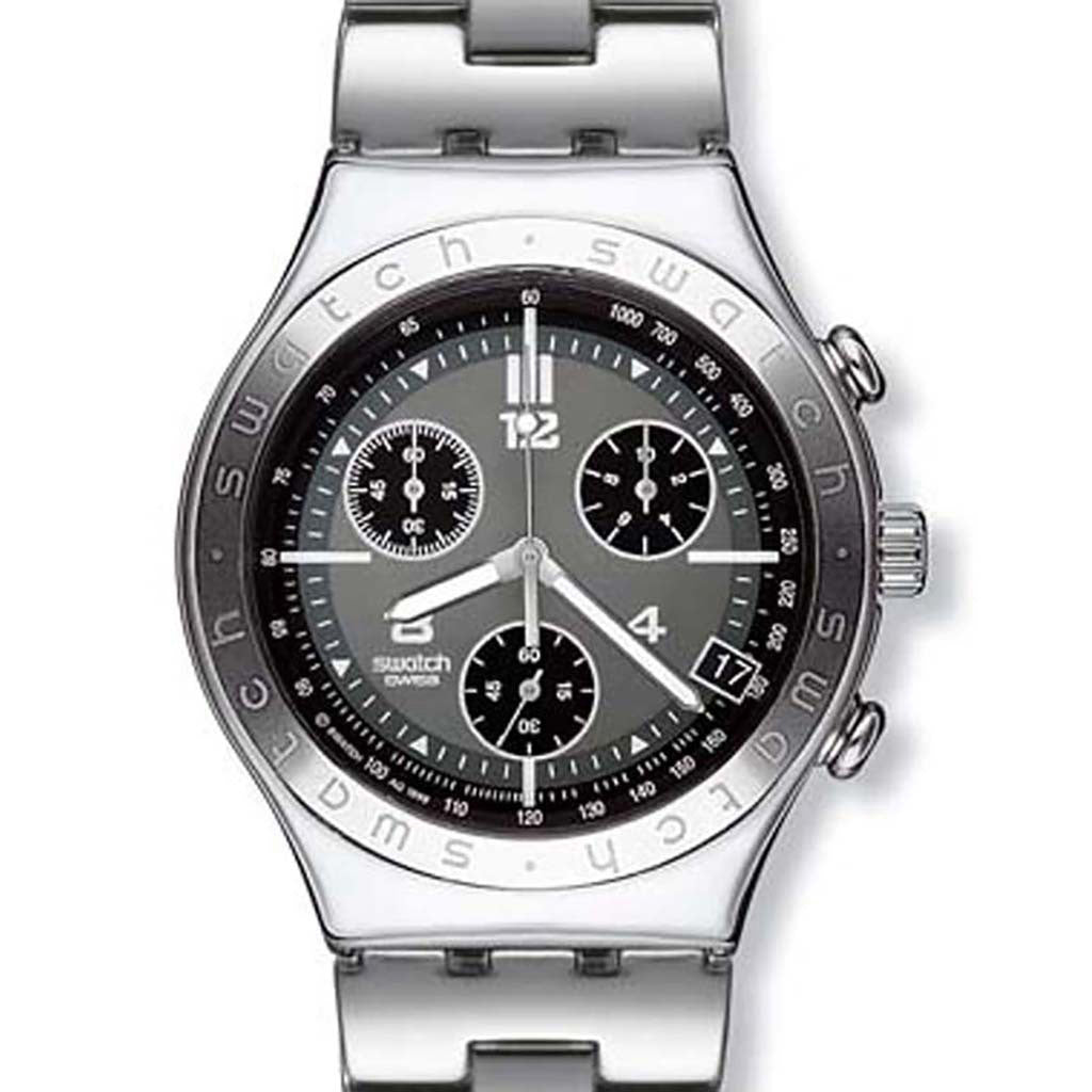 Swatch Irony Chrono Fearless Grey YCS436G