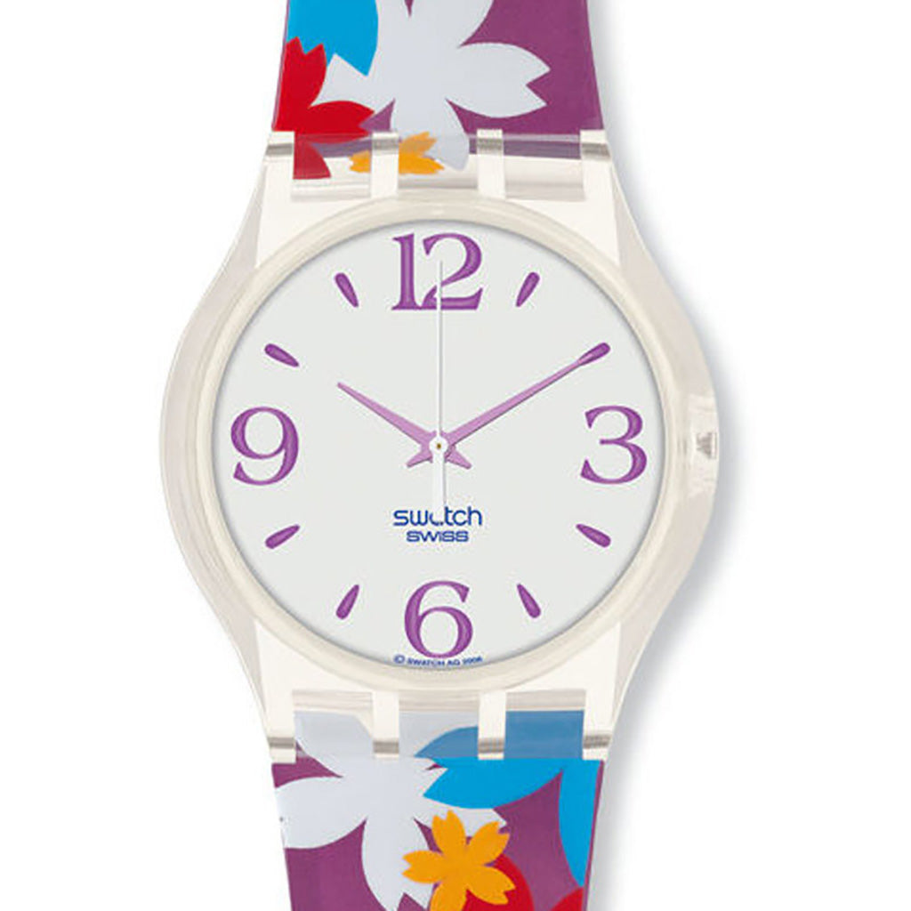 Swatch Jelly in Jelly Floating Flowers SUJK130