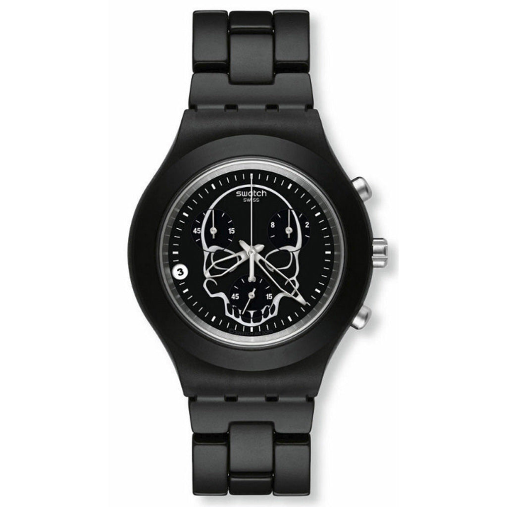 FULL BLOODED BLACK SKULL