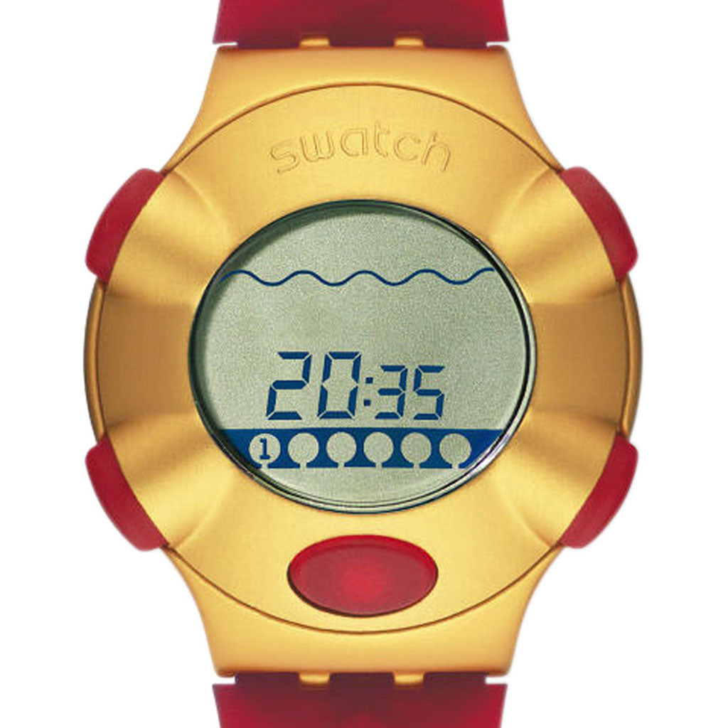 Swatch Irony .Beat Golden Virtual Wave YQG1000