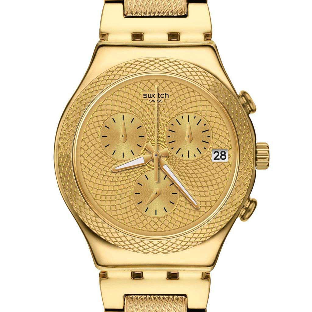 Swatch Irony Chrono Goldy Full YCG420G